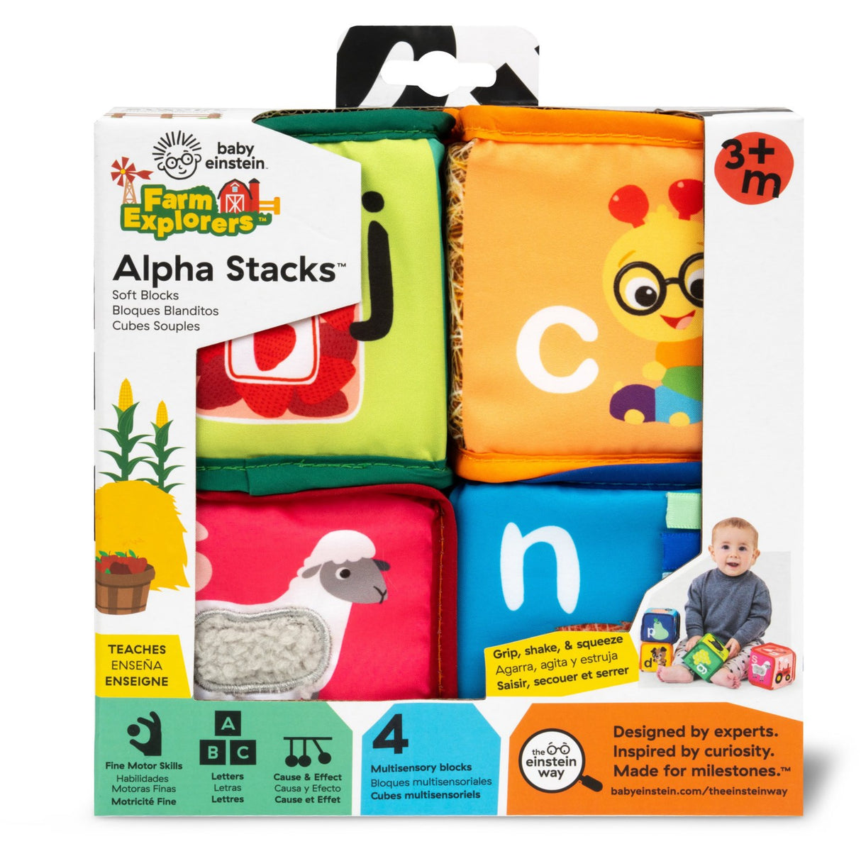 Baby Einstein Alpha Stacks™ Soft Klosser