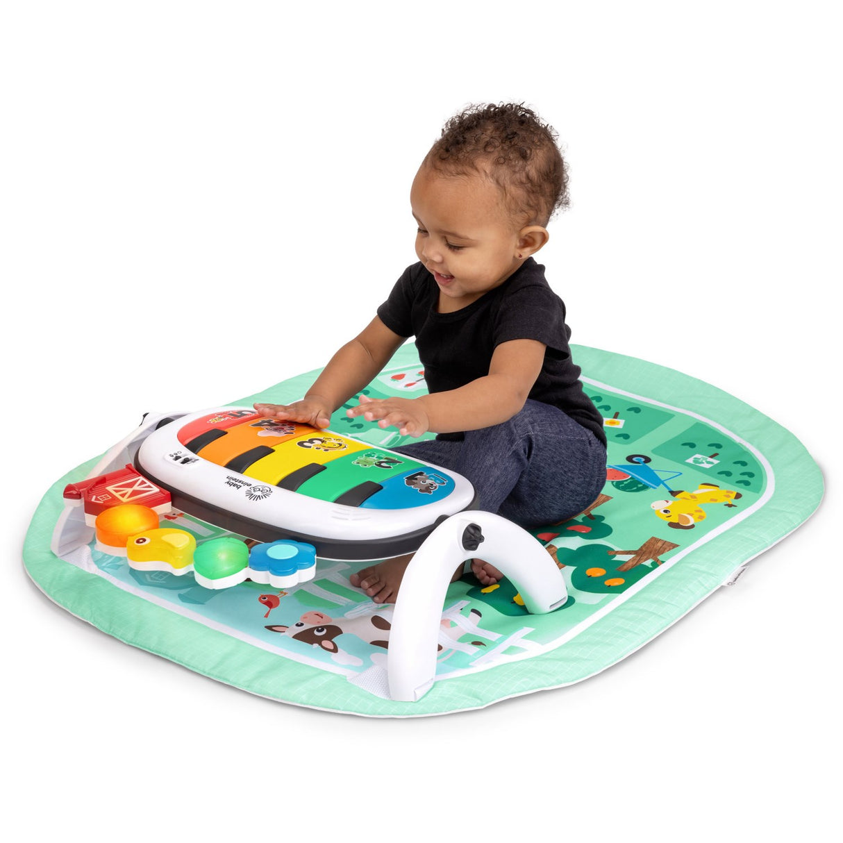 Baby Einstein 4-in-1 Kickin’ Tunes™ Musical Meadow™ Musikk & Language Discovery Gym