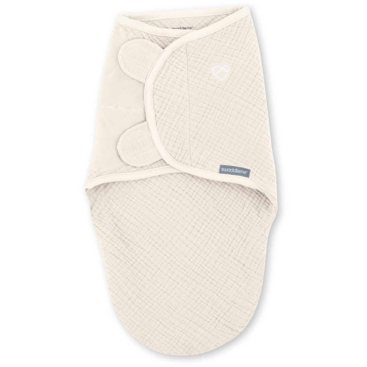 Ingenuity SwaddleMe™ Muslin Original Svøp - Cream