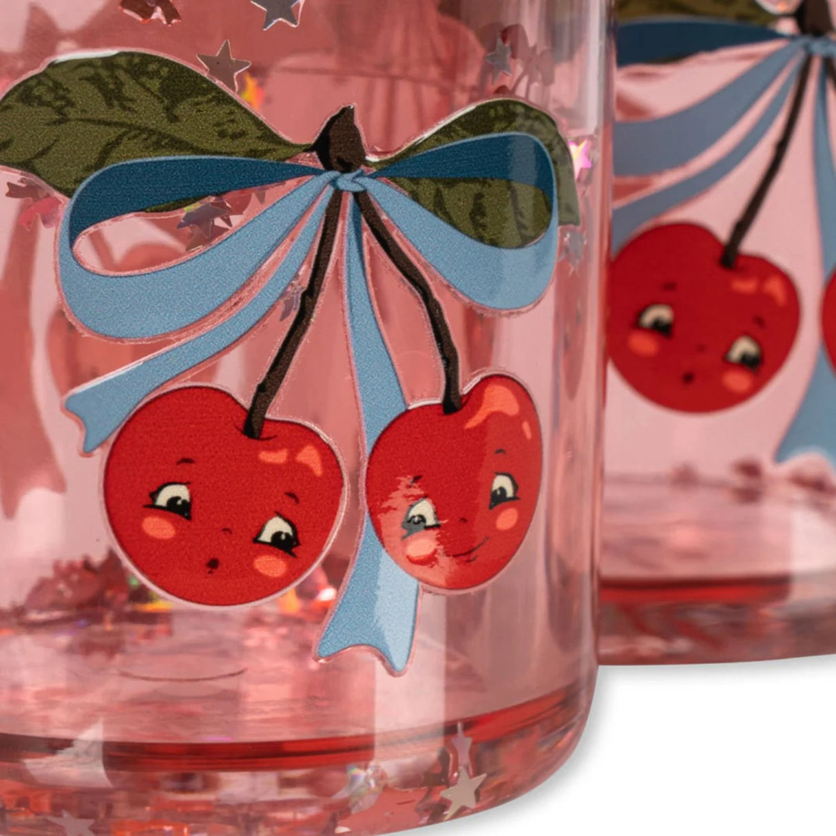Konges Sløjd Cherry Bow 2 Pakke Glitter Cups