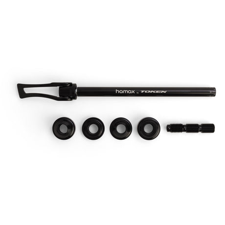 Hamax Black Thru-Axle 12 Mm, Token One Size