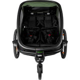 Hamax Green/Black Outback Bicycle Trailer Dobbel