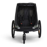 Hamax Khaki Green/Black Traveller Bicycle Trailer Dobbel