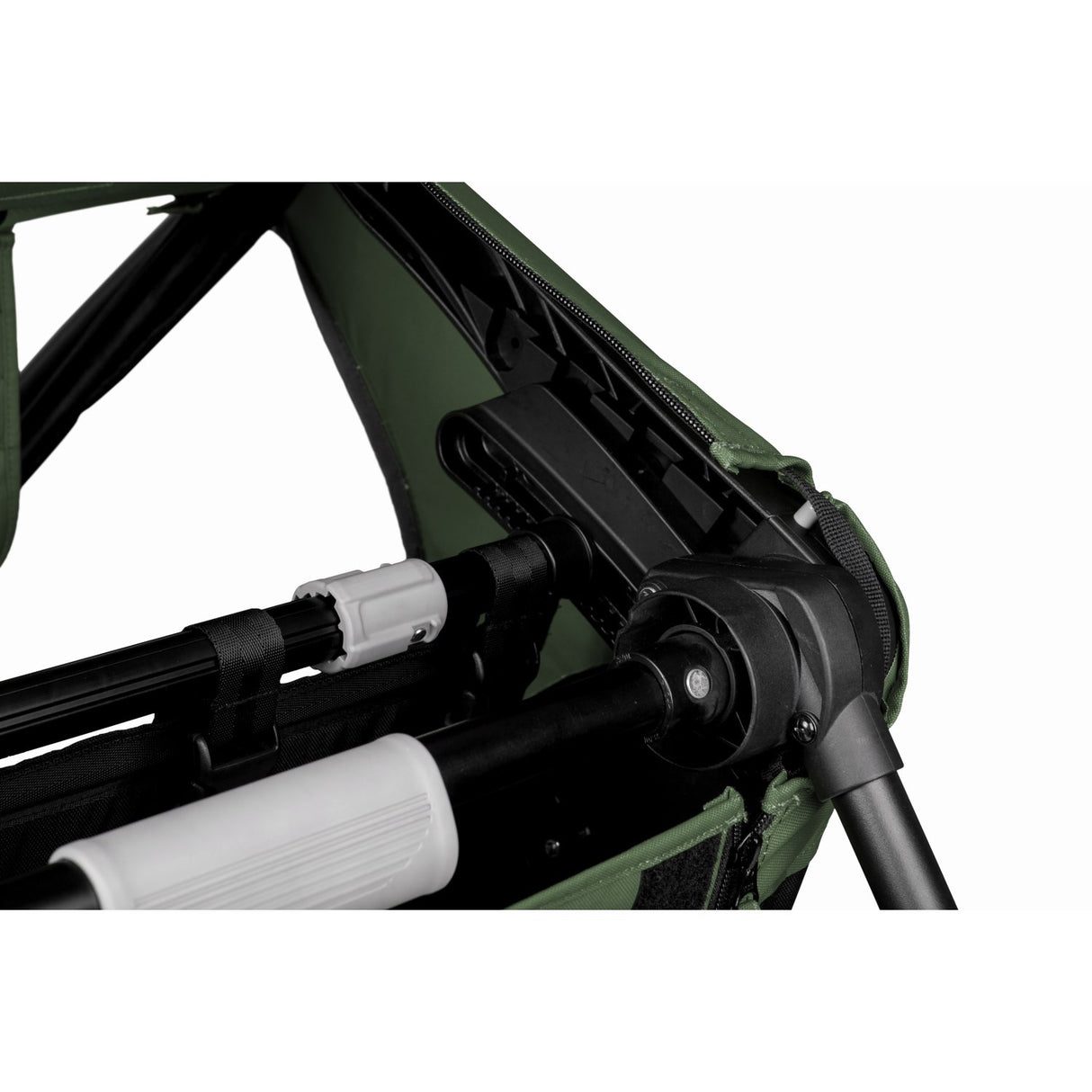 Hamax Green/Black Outback Bicycle Trailer Dobbel