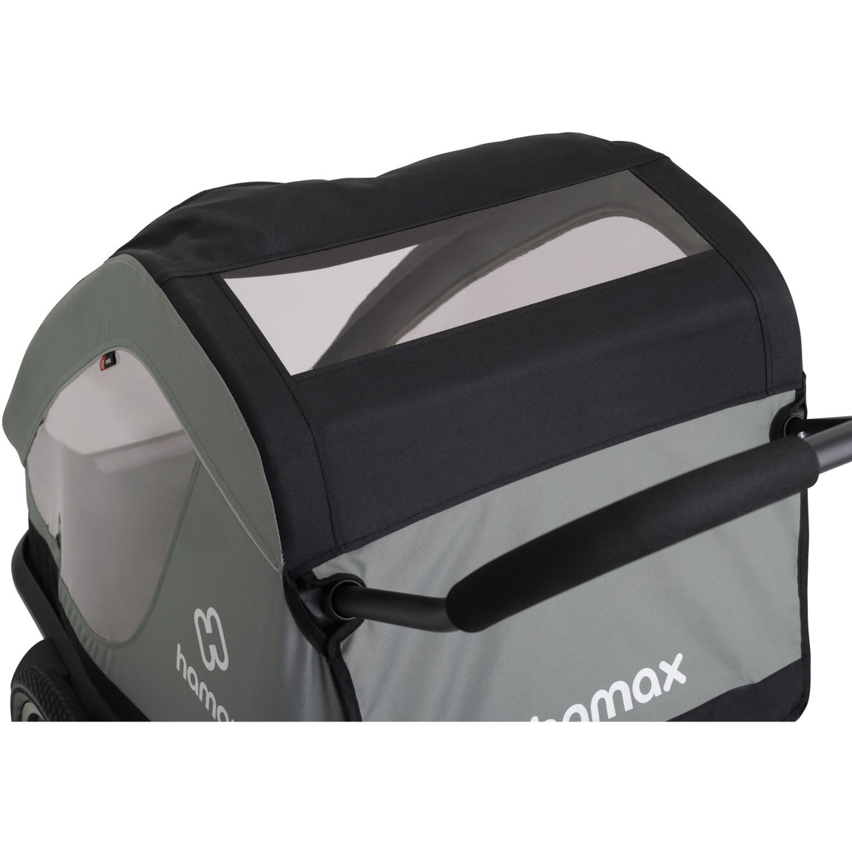 Hamax Khaki Green/Black Traveller Bicycle Trailer Dobbel