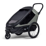 Hamax Green/Black Outback Next Enkelt Bicycle Trailer Enkelt
