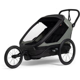 Hamax Green/Black Outback Next Bicycle Trailer Dobbel