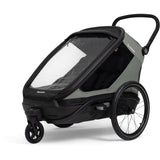 Hamax Green/Black Outback Next Bicycle Trailer Dobbel