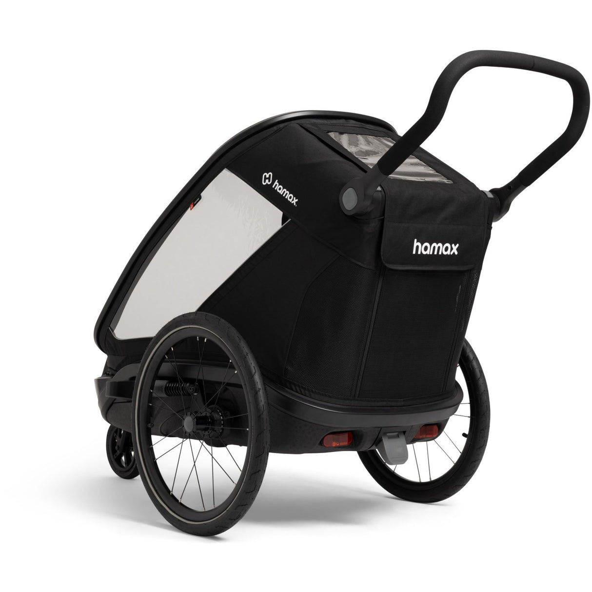 Hamax Black Outback Next Enkelt Bicycle Trailer Enkelt