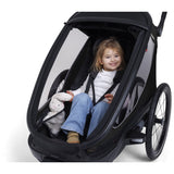 Hamax Black Outback Next Enkelt Bicycle Trailer Enkelt