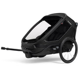 Hamax Black Outback Next Bicycle Trailer Dobbel