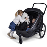 Hamax Black Outback Next Bicycle Trailer Dobbel