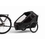 Hamax Black Outback Next Bicycle Trailer Dobbel