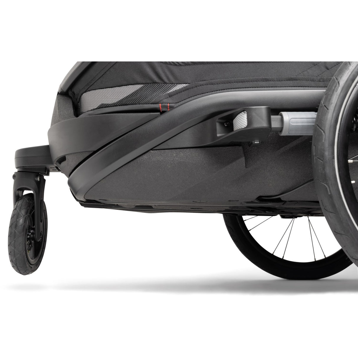 Hamax Black Outback Next Bicycle Trailer Dobbel