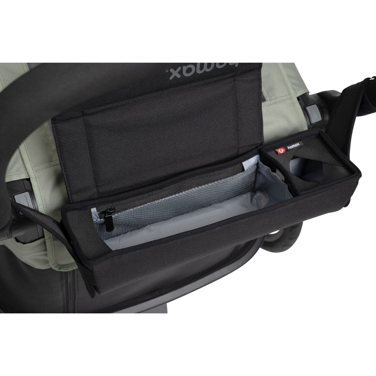 Hamax Black Stroller Organizer One Size
