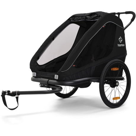 Hamax Black Traveller Bicycle Trailer Dobbel