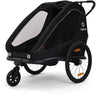 Hamax Black Traveller Bicycle Trailer Dobbel