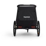 Hamax Black Traveller Bicycle Trailer Dobbel