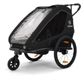 Hamax Black Traveller Bicycle Trailer Dobbel