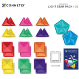 Connetix Multicolour Light Star Pakke 28 Pcs