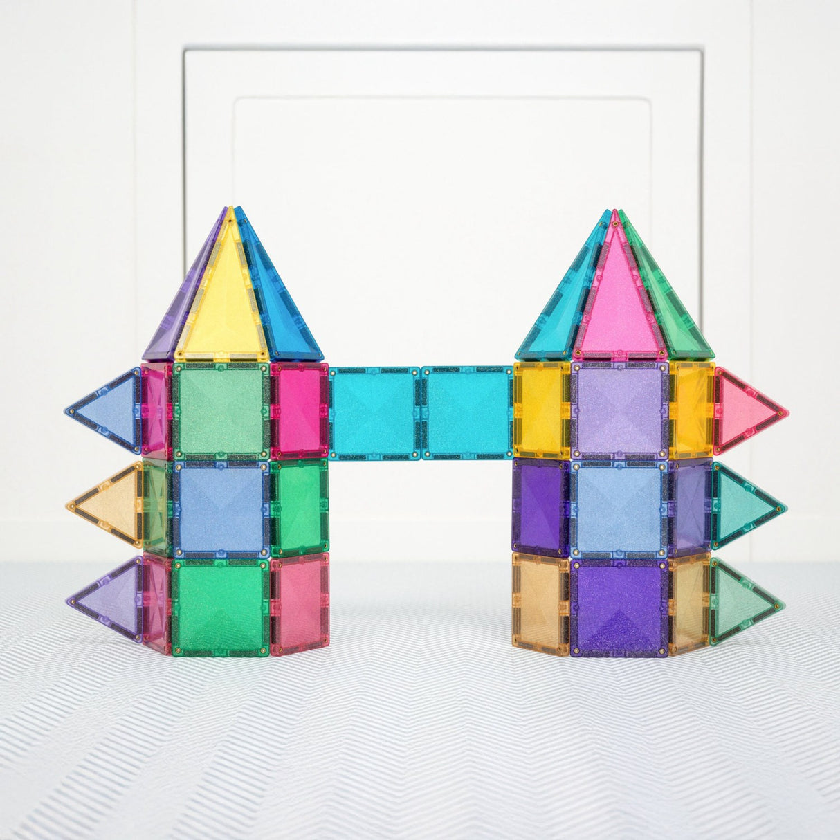 Connetix Multicolour Glitter Castle Pakke
