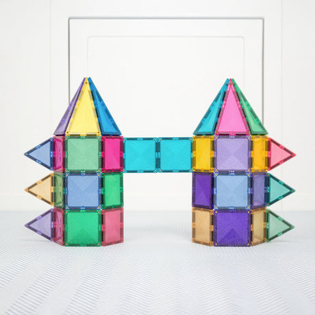 Connetix Multicolour Glitter Castle Pakke