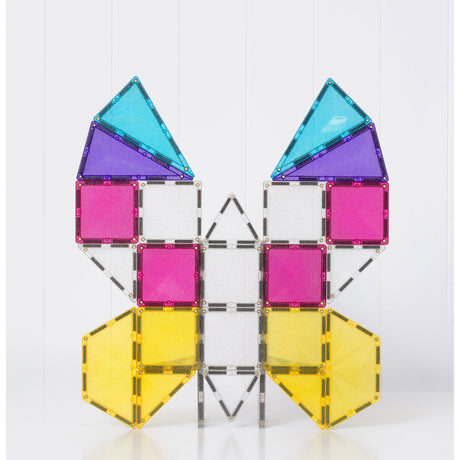Connetix Multicolour Glitter Enhjørning Pakke 56 Pcs
