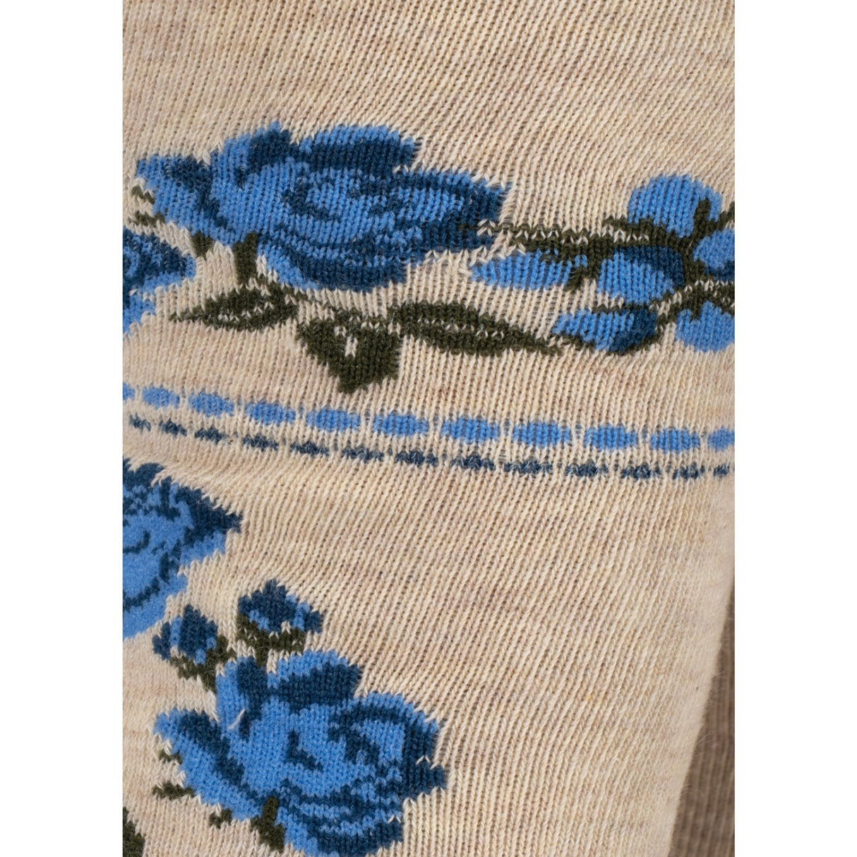Konges Sløjd Amarena/Tramonto 2 Pakke Flower Og Cherry Jacquard Strømpebukser