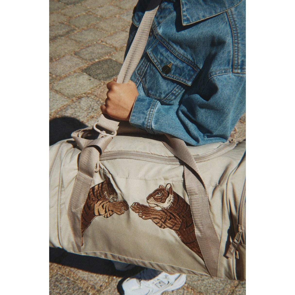 Konges Sløjd Feather Gray Kids Weekend Veske