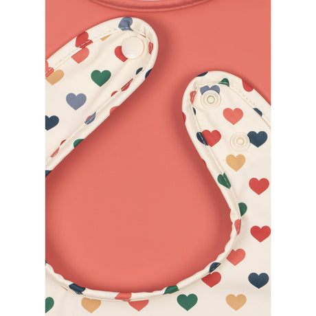 Konges Sløjd Coeur Colore/Faded Rose 2 Pakke Dinner Smekke