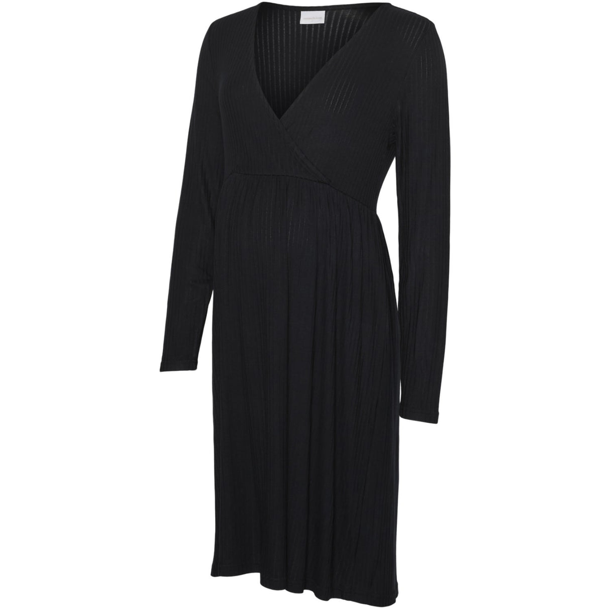 Mama;licious Black Mltrinity Tess Abk Ls Jrs Kjole 2F