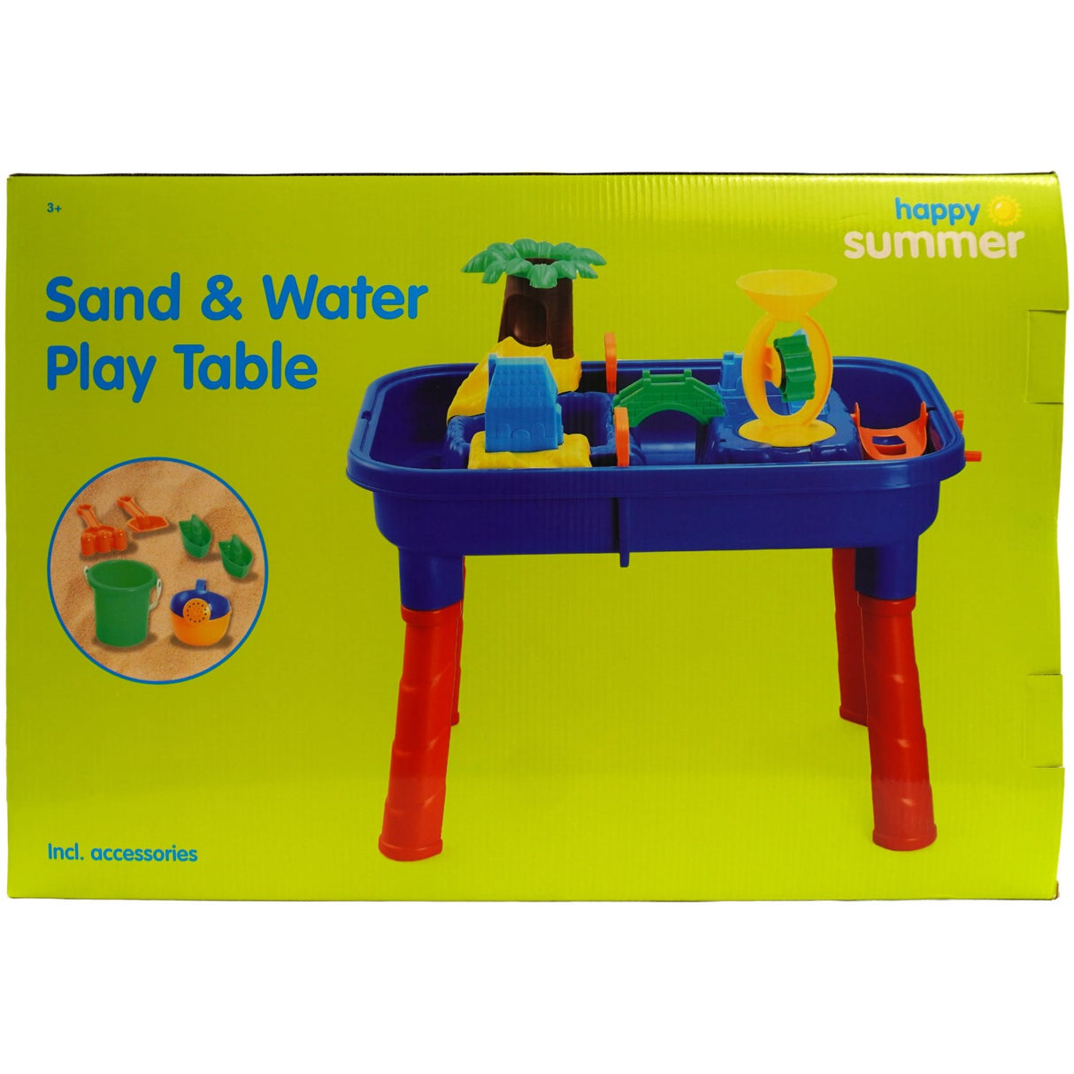 Happy Summer Sand- & Vandlegebord