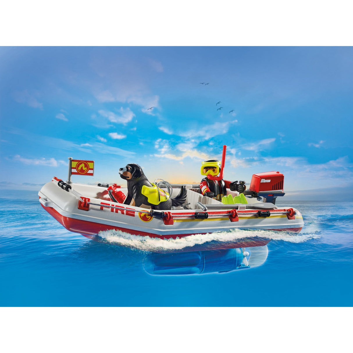 Playmobil® Fireboat With Aqua Scooter