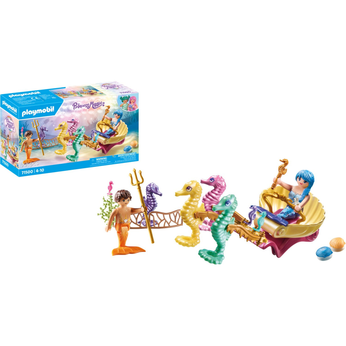 Playmobil® Mermaid Seahorse Carriage