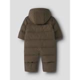 Lil'Atelier Dark Earth Nbnlamedow03 Puffer Flydress Fo Lil