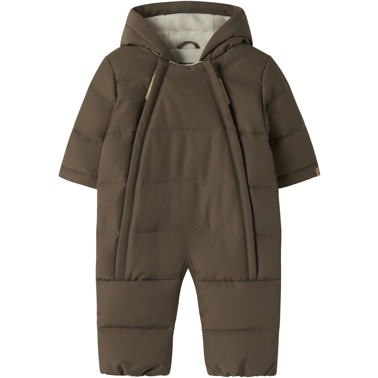 Lil'Atelier Dark Earth Nbnlamedow03 Puffer Flydress Fo Lil