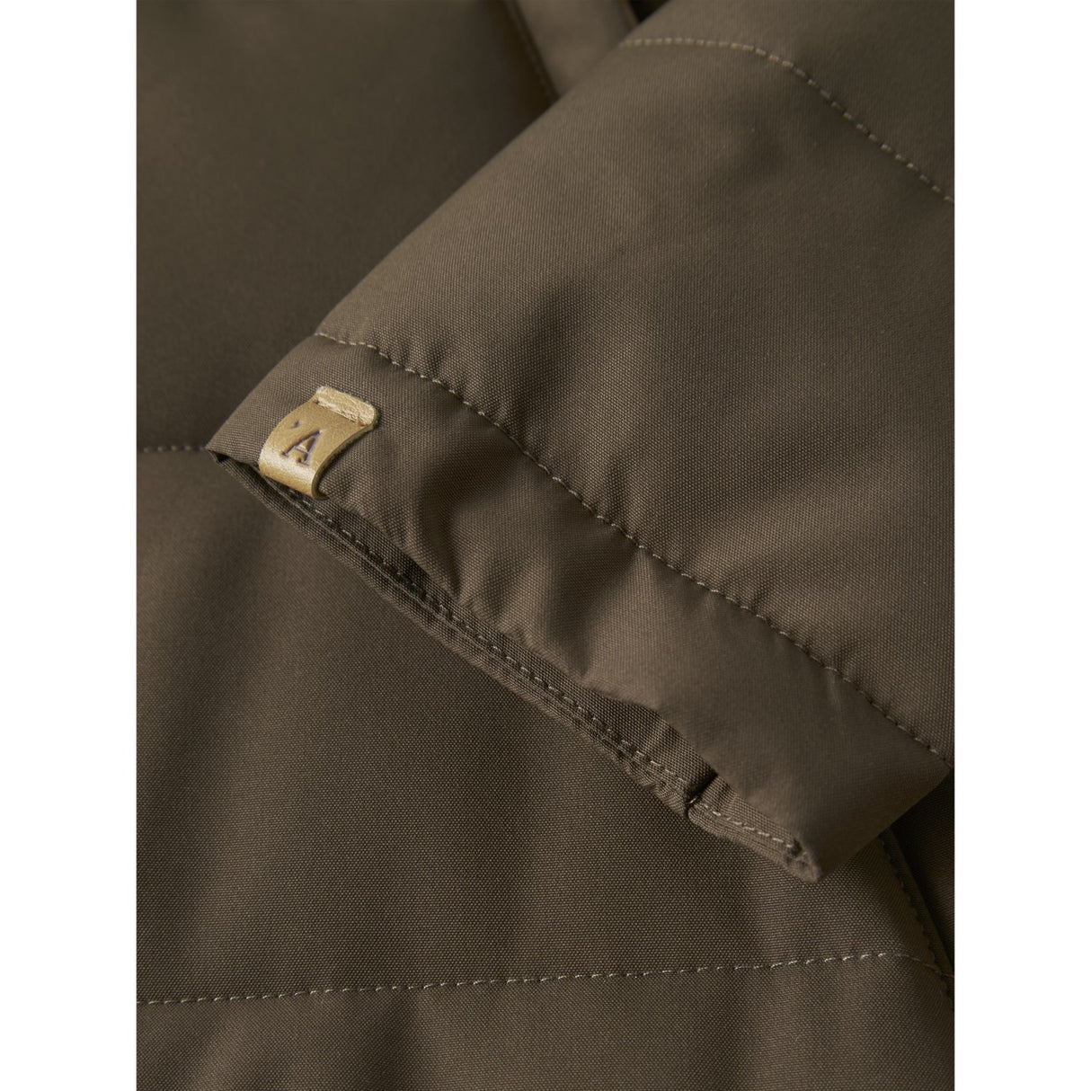 Lil'Atelier Dark Earth Nbnlamedow03 Puffer Flydress Fo Lil