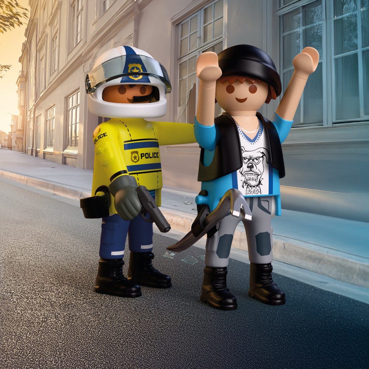 Playmobil® Motorcycle Chase