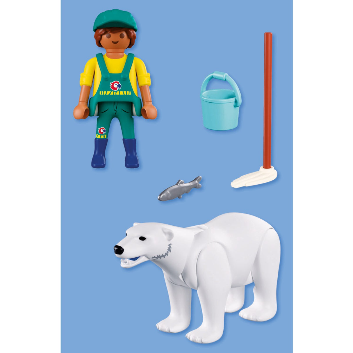 Playmobil® Zoo: Polar Bjørn And Zookeeper