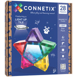 Connetix Multicolour Light Star Pakke 28 Pcs