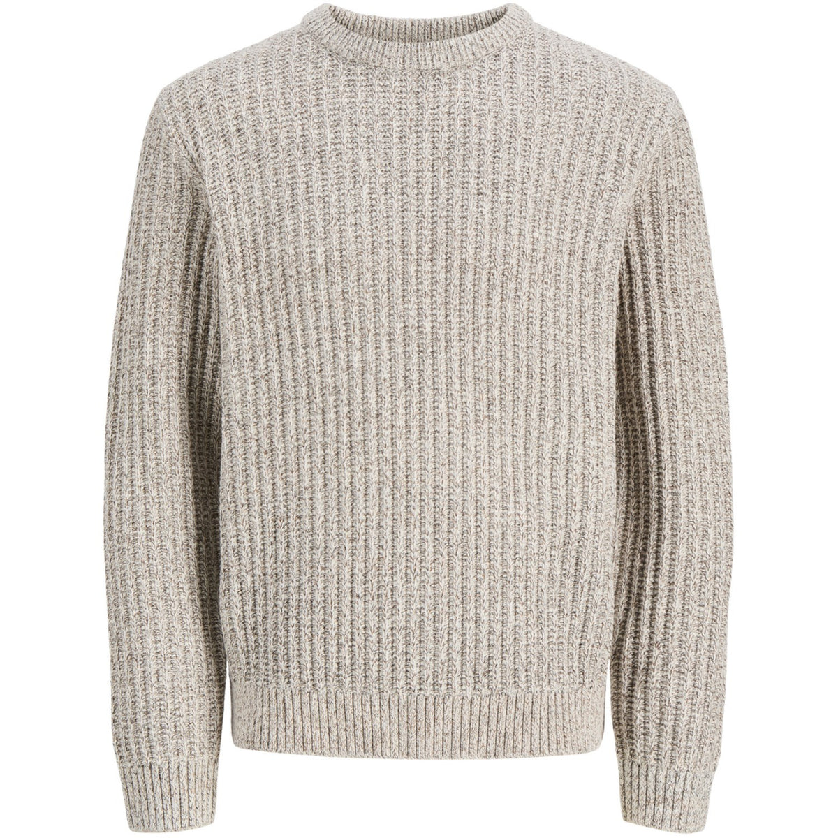Jack & Jones Junior Sea Salt Jjjaxon Strikk Crew Neck Jnr