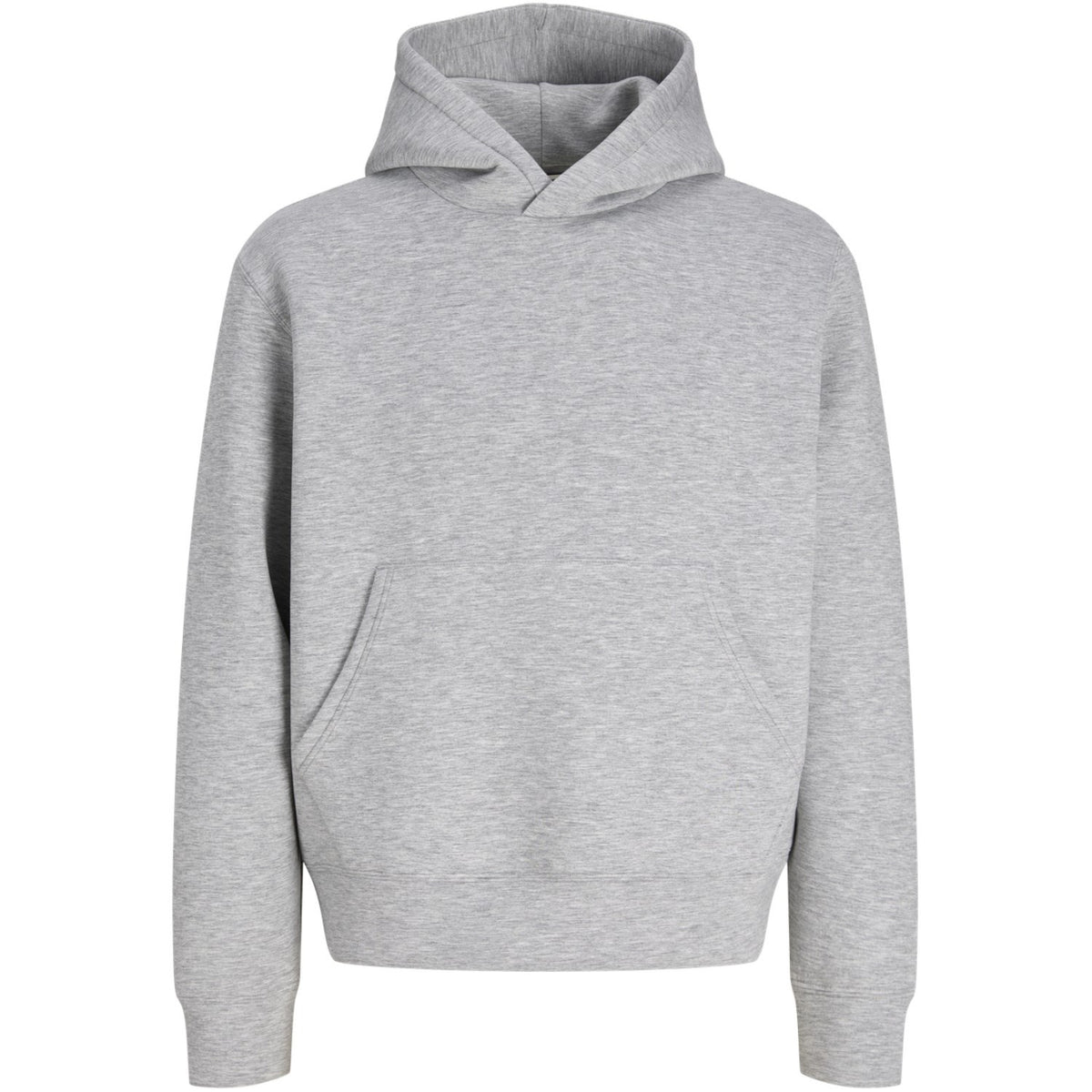 Jack & Jones Junior Light Grey Melange New Jcolegacy Sweat Scuba Hette Jnr