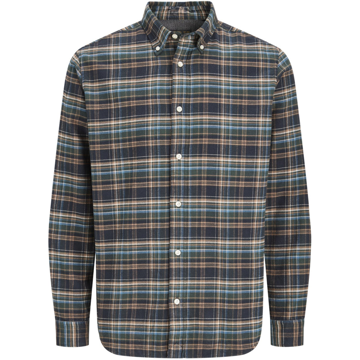 Jack & Jones Junior Forest Night Jprblustanley Flannel L/S Skjorte Bf Jnr