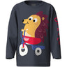 Name It Ombre Blue Nmmacai Borste Ls Nreg Topp Dr