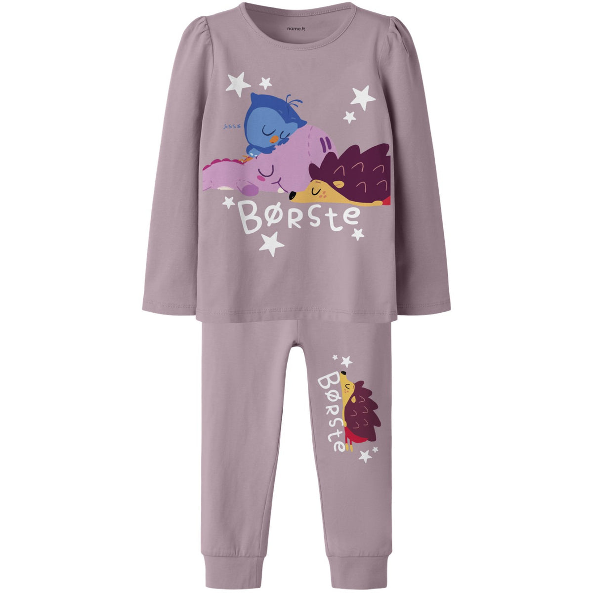 Name It Mauve Shadows Nmfaba Borste Ls Natttøy Dr