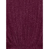 kids ONLY Rumba Red Silver Lurex Kogglam Ls Kjole Jrs