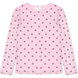 The New Pink Lavender AOP Tn Tnvandelia L_S Mesh Tee