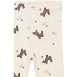 THE NEW Siblings Gardenia AOP Tnsbvenna Rib Leggings