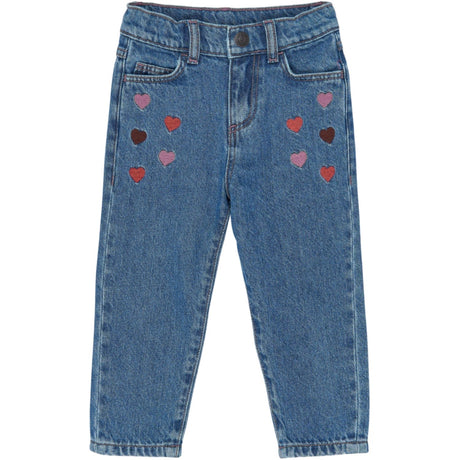 THE NEW Siblings Light Blue Denim Emb Tnstvalora Mor Fit Jeans