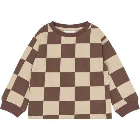 THE NEW Siblings Chestnut Check Tnstvebbo Os Collegegenser